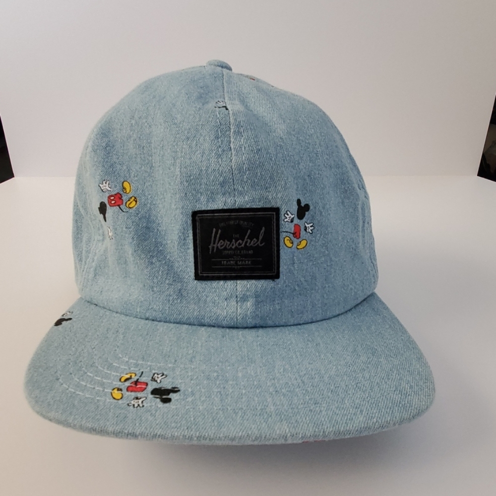 Herschel Soft Panel Baseball Hat w/ Mickey Mouse